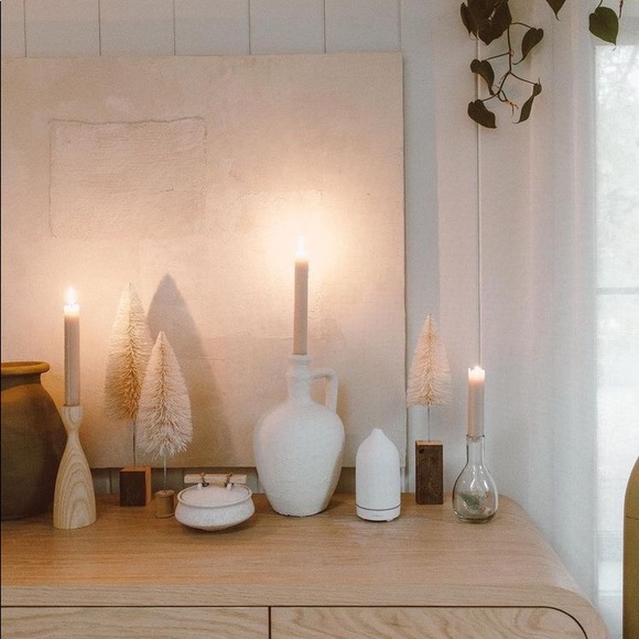 🎄 Neutral Sisal Bottle Brush Tree On Wire Base Holiday Christmas Hobby Lobby - Picture 5 of 6